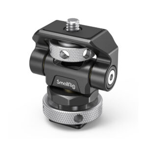 SmallRig-3421-3 SmallRig 3421 Professional Kit Sony A7S III:lle sisältää metallisen kiinnitystelineen, jossa on nuppi, 1/4 tuuman ruuvi yläosassa ja kompakti, säädettävä muotoilu laitteiden kiinnittämistä varten.