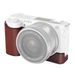 SmallRig 3527 Leather Half Case for Sony ZV-E10