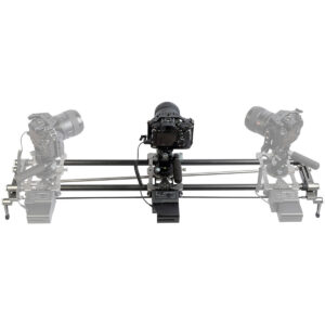 SmallRig-3542-5 SmallRig 3542 MS-10 Motorized Slider liikuttaa ammattikäyttöön tarkoitettua kameraa sujuvasti kiskoa pitkin, ja se on esitetty kolmessa asennossa saumattoman video- tai time-lapse-kuvausliikkeen esittelyä varten.