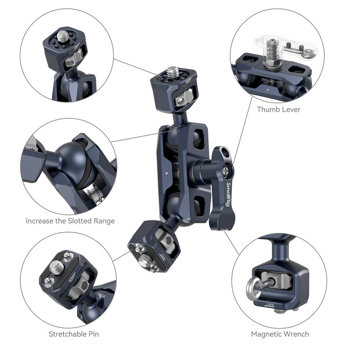[EOL] SmallRig 4123 Magic Arm for Sony FX6 / FS5 / FS5II - 146893 ...