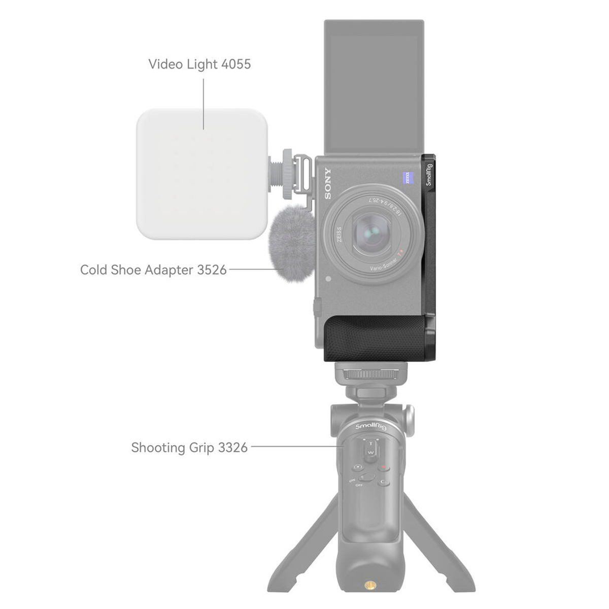 [EOL] SmallRig 4146 Handle for Sony ZV-1F - 146888 | Foto Monza