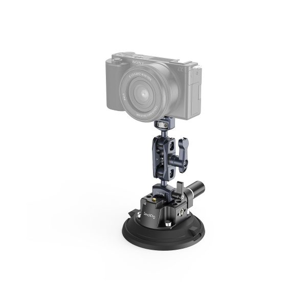 SmallRig 4236 4″ Suction Cup Camera Mounting Support Kit for Vehicle Shooting Imukuppi kiinnitys 3