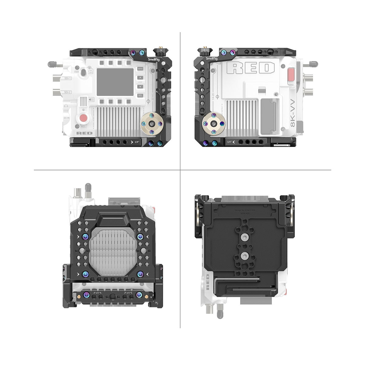 [EOL] SmallRig 3696 Cage Kit for RED V-RAPTOR - 146939 | Foto Monza