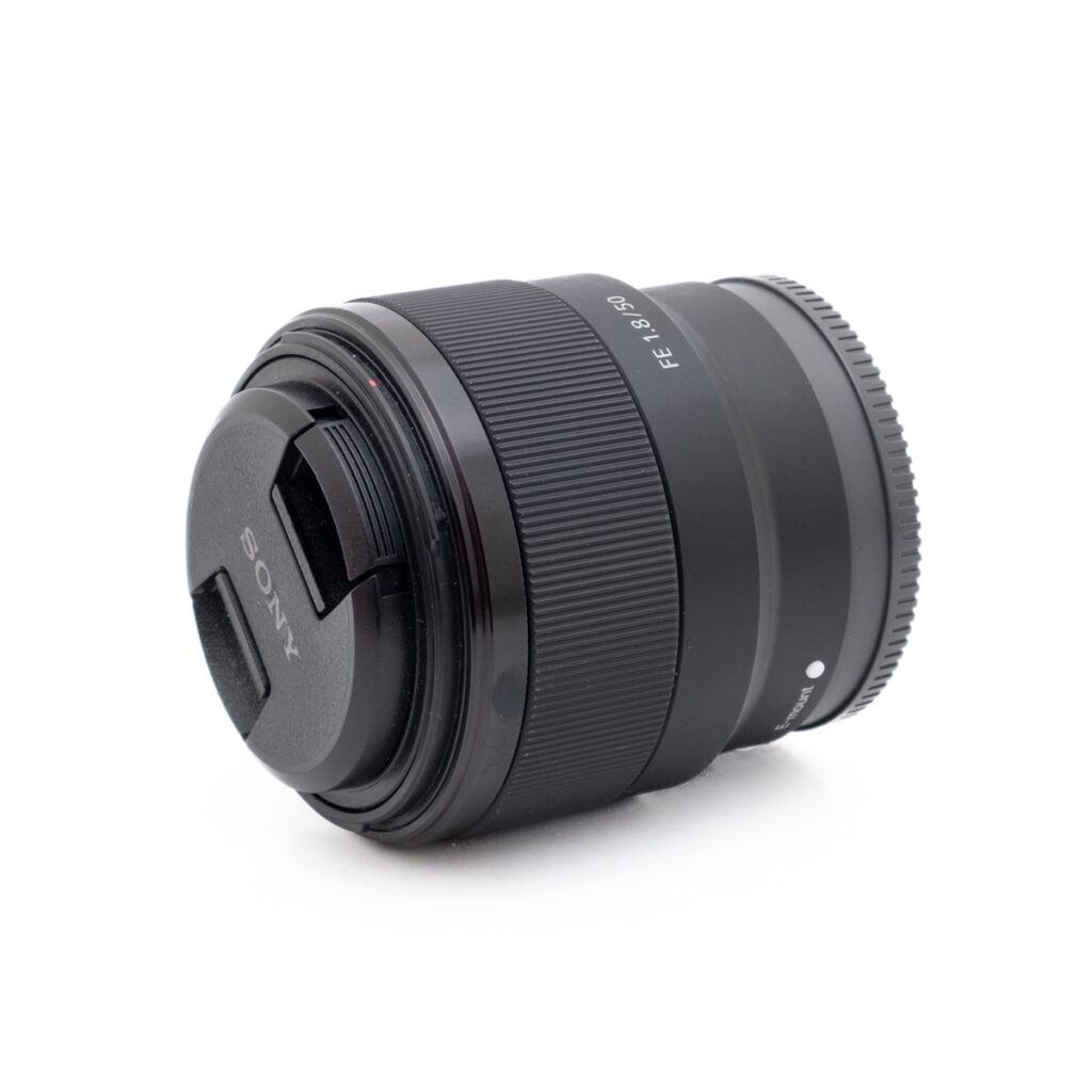 Sony 50mm f1.8-1 Sony FE 50mm f/1.8 - Käytetty