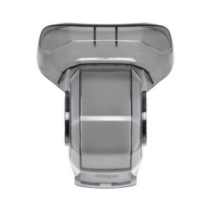 DJI Air 3 Gimbal Protector4 Transparent plastic DJI Air 3 gimbal cover with a wide, curved top and cylindrical middle, shown from above on a white background. Resembles PolarPro Mavic 2 Pro Cinema Vivid Collection accessories.
