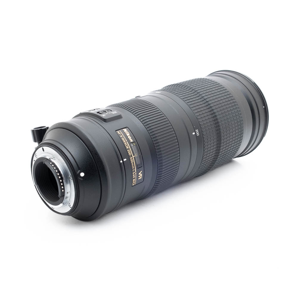 Nikon 200-500mm f56E ED VR-1-2 Nikon AF-S Nikkor 200-500mm f/5.6E ED VR - Käytetty
