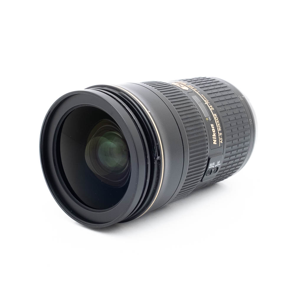 Nikon 24-70mm f28G ED-2-4 Nikon AF-S Nikkor 24-70mm f/2.8 G ED - Käytetty