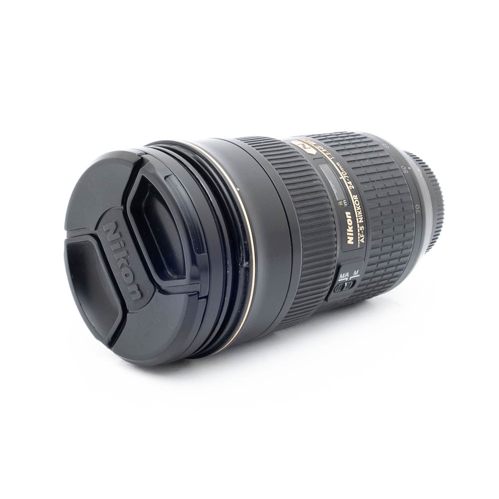 Nikon 24-70mm f28G ED-3-4 Nikon AF-S Nikkor 24-70mm f/2.8 G ED - Käytetty