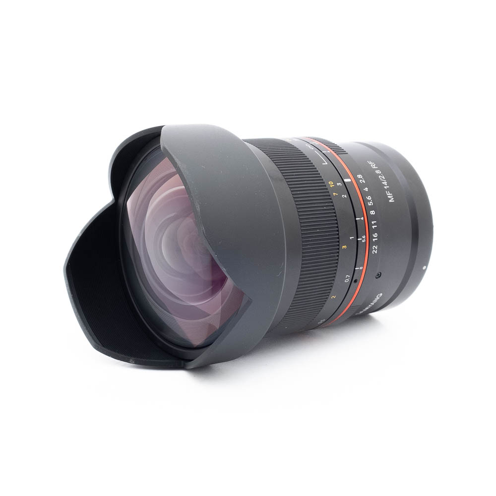 Samyang MF 14mm f28 RF-2 Samyang MF 14mm f/2.8 Canon RF (Kunto K5) - Käytetty