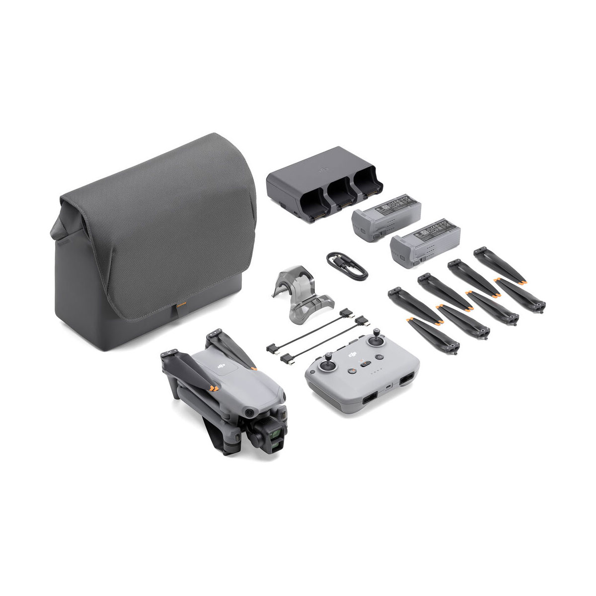 DJI Air 3 (DJI RC-N2) Fly More Combo -drone