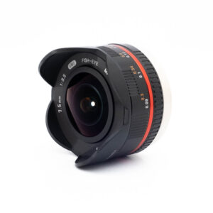 Samyang 7 5mm f35 UMC Fish-Eye-2 Samyang 7.5mm f/3.5 Fisheye MFT - Käytetty