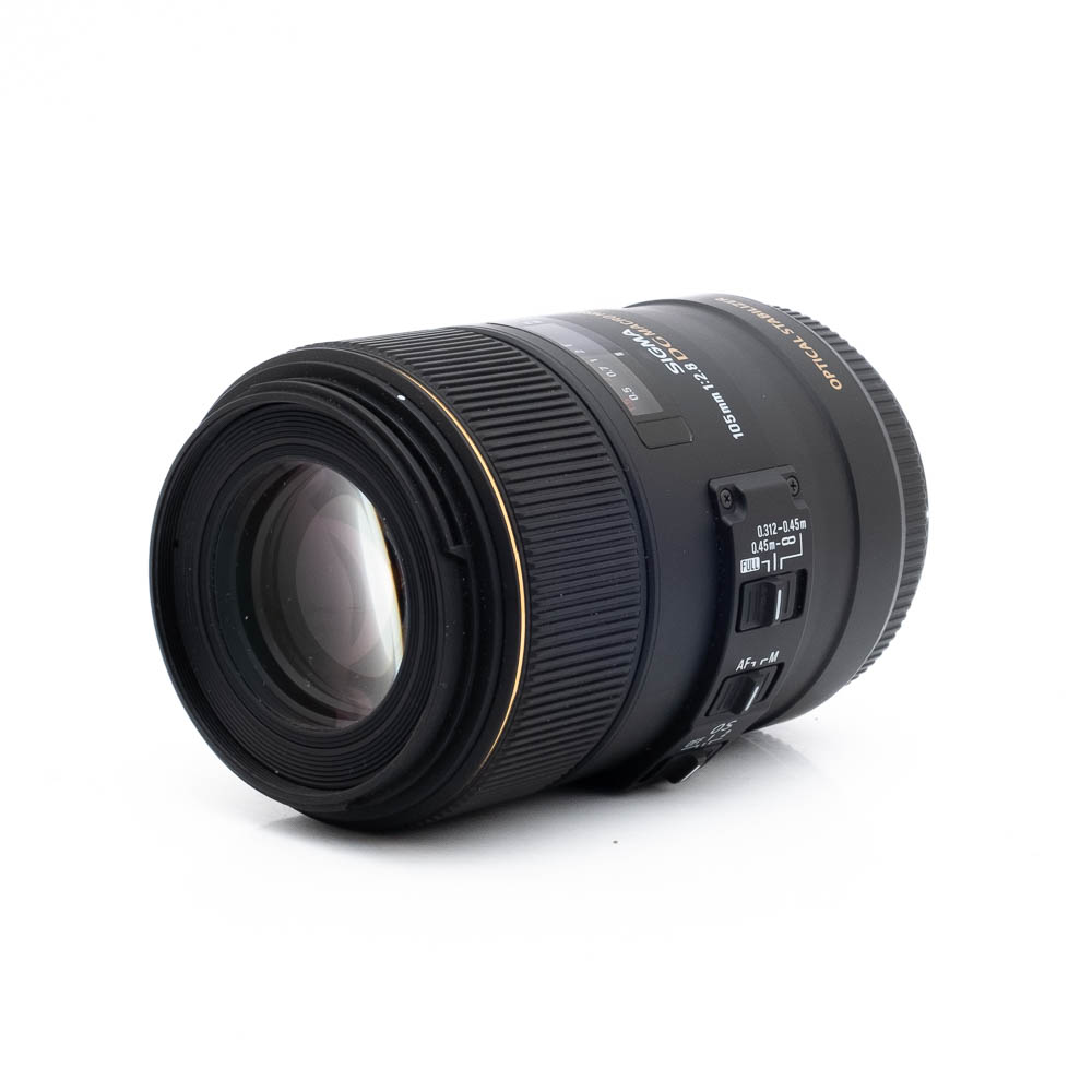 Sigma 105mm f/2.8 EX DG OS HSM Macro Canon EF - Käytetty