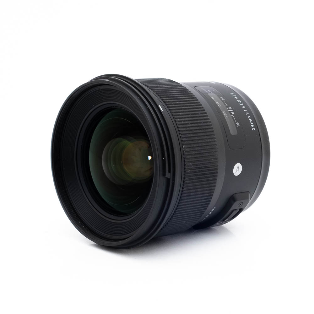 Sigma 24mm f14 DG Nikon-2 Sigma Art 24mm f/1.4 DG Nikon F - Käytetty
