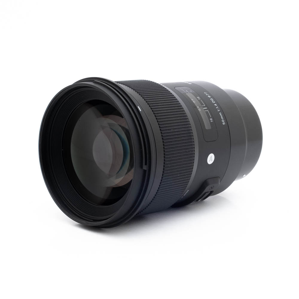 Sigma 50mm f14 DG Canon-2-2 Sigma Art 50mm f/1.4 DG Sony FE - Käytetty