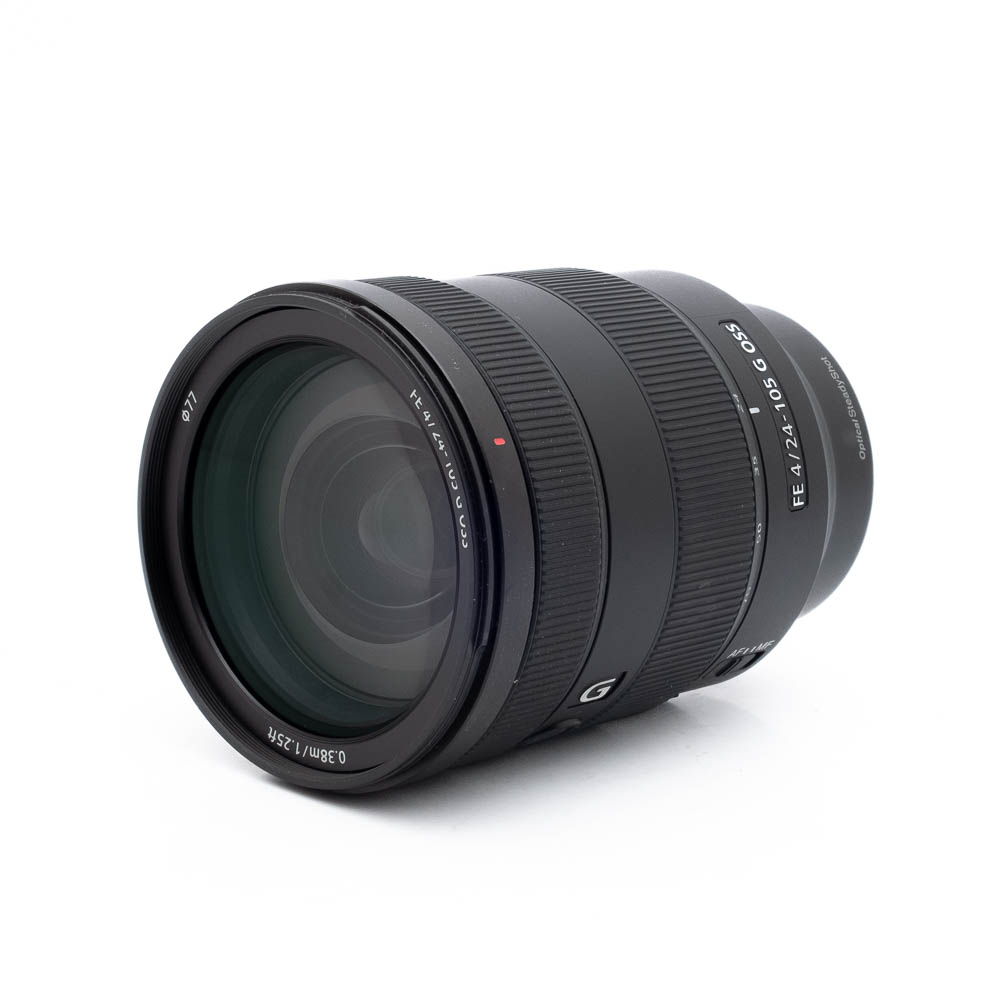 Sony 24-105mm f4 G OSS-2-3 Sony FE 24-105mm f/4 G OSS (sis.ALV24%) - Käytetty