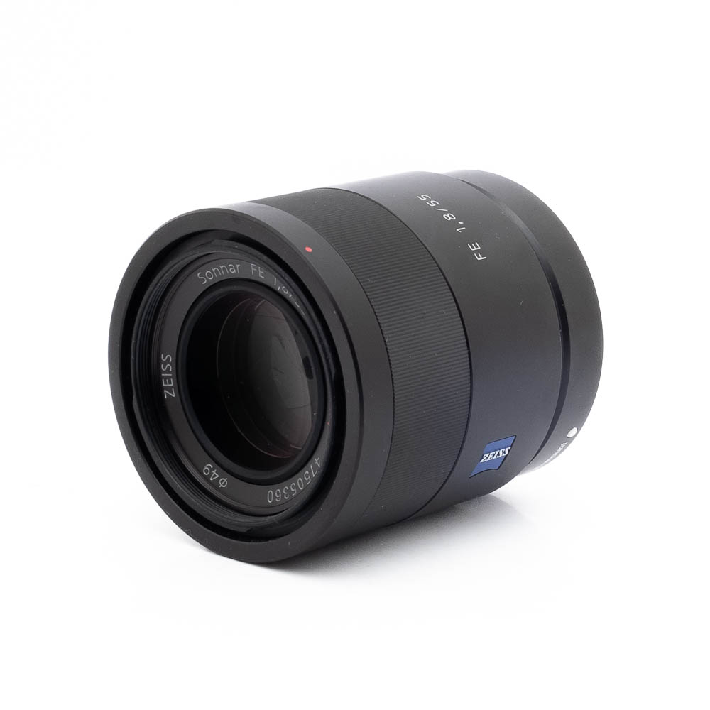 Sony 55mm f18-2 Sony FE Sonnar T* 55mm f/1.8 ZA (sis.ALV24%) - Käytetty