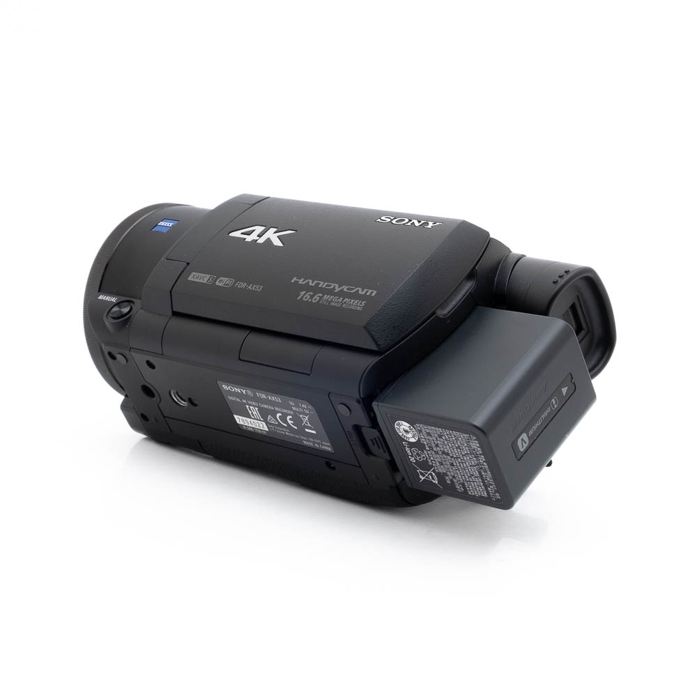 Sony Handycam AX53 4022-1 Sony FDR-AX53 4K Handycam - Käytetty