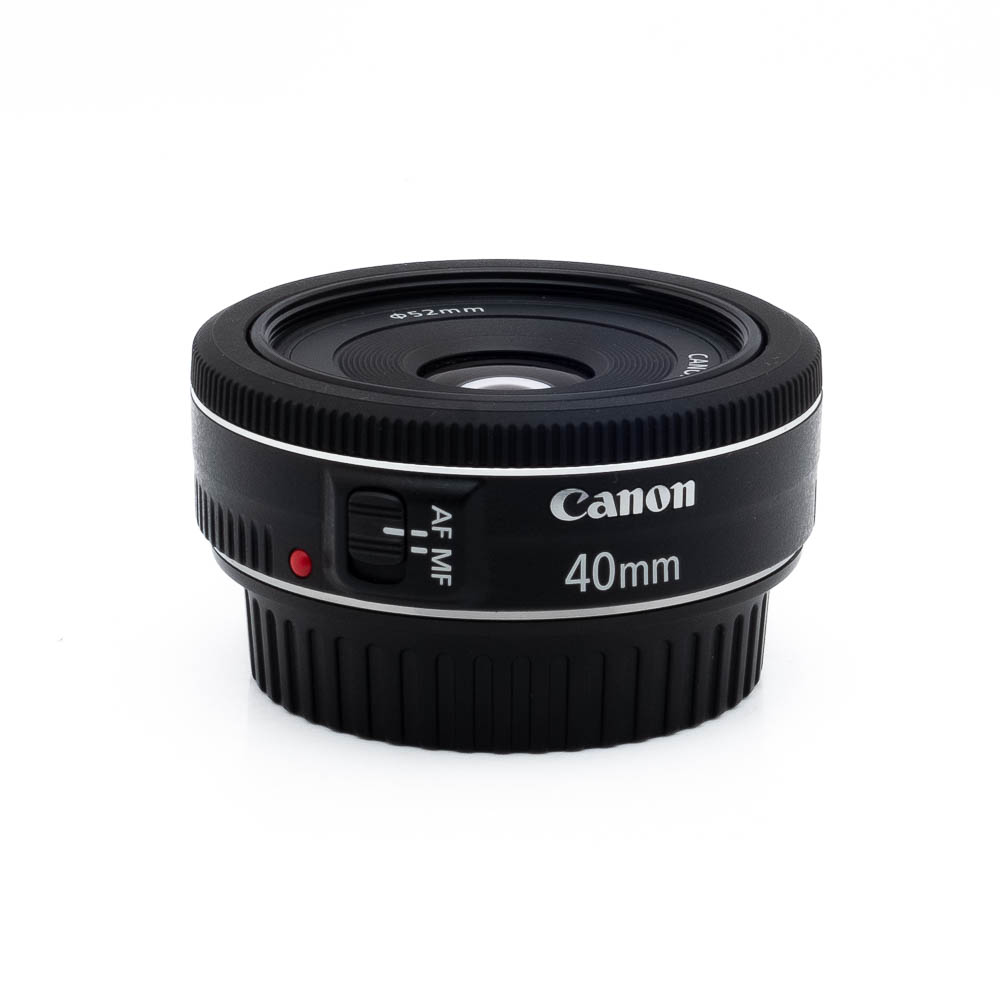 Canon 40mm f28 STM-3 Canon EF 40mm f/2.8 STM (Kunto K5) - Käytetty