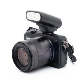 Canon EOS M + 18-55mm + 90EX – Käytetty Canon käytetyt kamerat 2