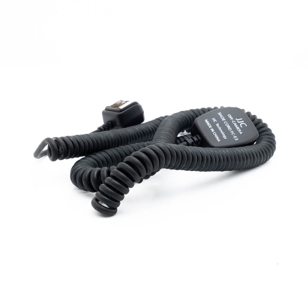 JJC Off-camera shoe cord FC-E3 JJC FC-E3 TTL Off-Camera Shoe Cord Canon - Käytetty