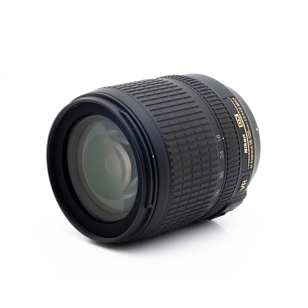 Nikon 18-105mm f35-56 G ED DX VR-2 Nikon AF-S DX Nikkor 18-105mm f/3.5 - 5.6 ED VR - Käytetty