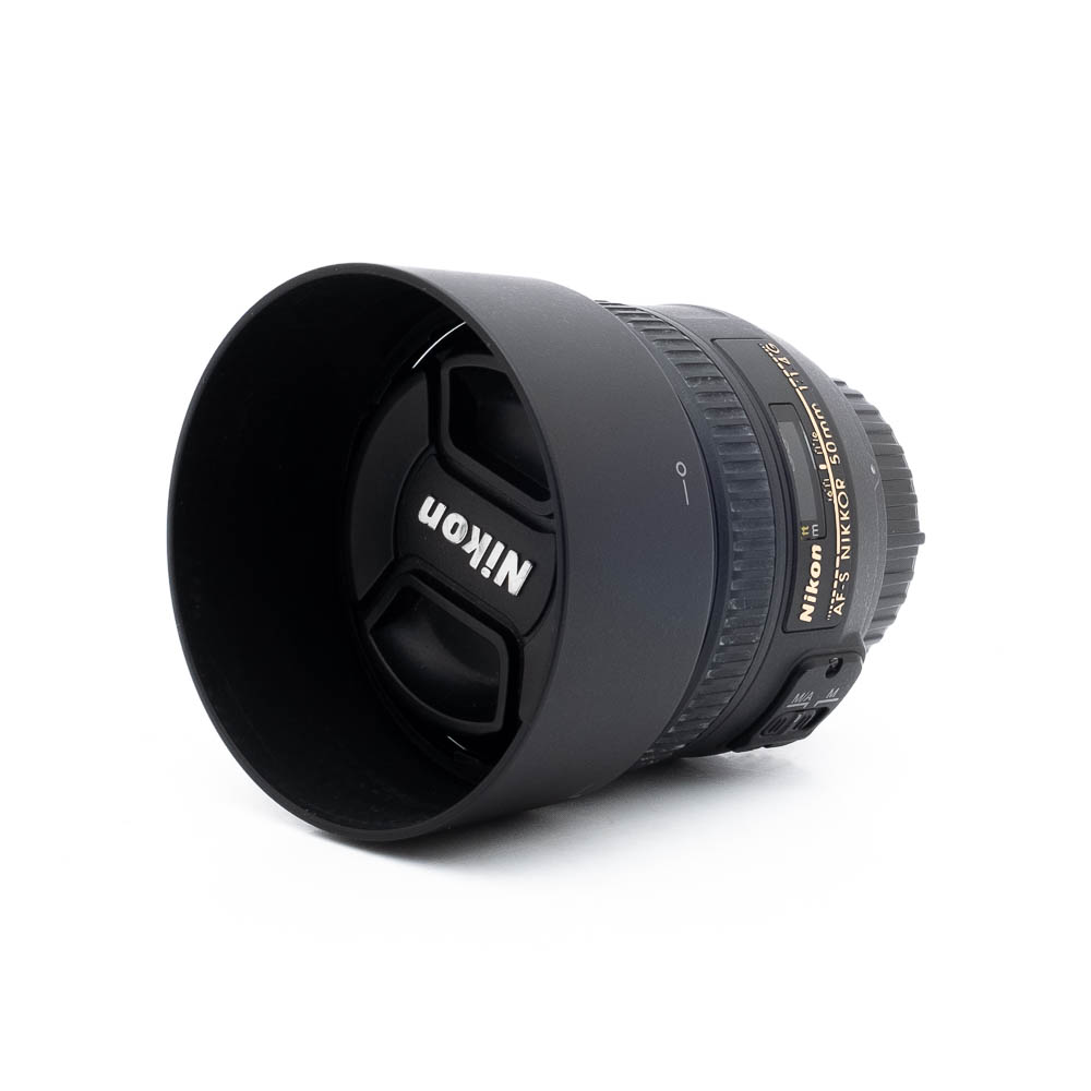 Nikon 50mm f14G-3-3 Nikon AF-S Nikkor 50mm f/1.4 G - Käytetty