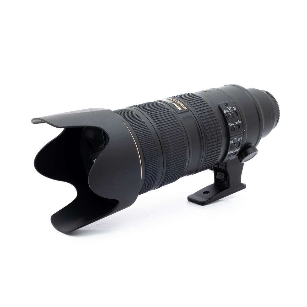 Nikon 70-200mm f28G II ED VR-3-2 Nikon AF-S Nikkor 70-200mm f/2.8 G II ED VR - Käytetty