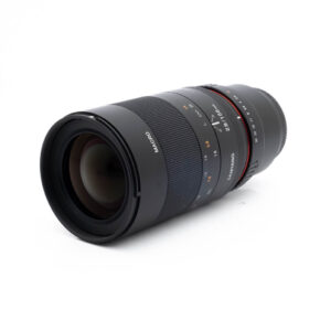 Samyang 100mm f28 Fuji-2 Samyang 100mm f/2.8 ED UMC Macro Fuji X (sis.ALV24%) - Käytetty