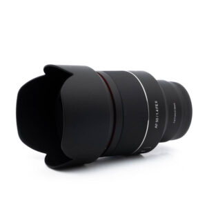 Samyang 50mm f14 FE II Sony-3 Samyang AF 50mm f/1.4 II Sony FE (Kunto K5) - Käytetty