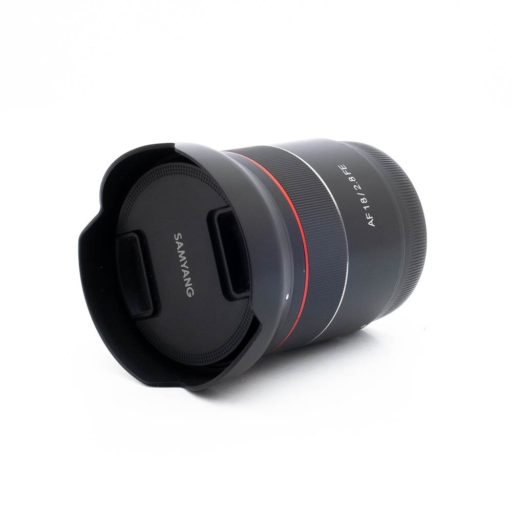 Samyang AF 18mm f28 Sony FE-3 Samyang AF 18mm f/2.8 Sony FE - Käytetty