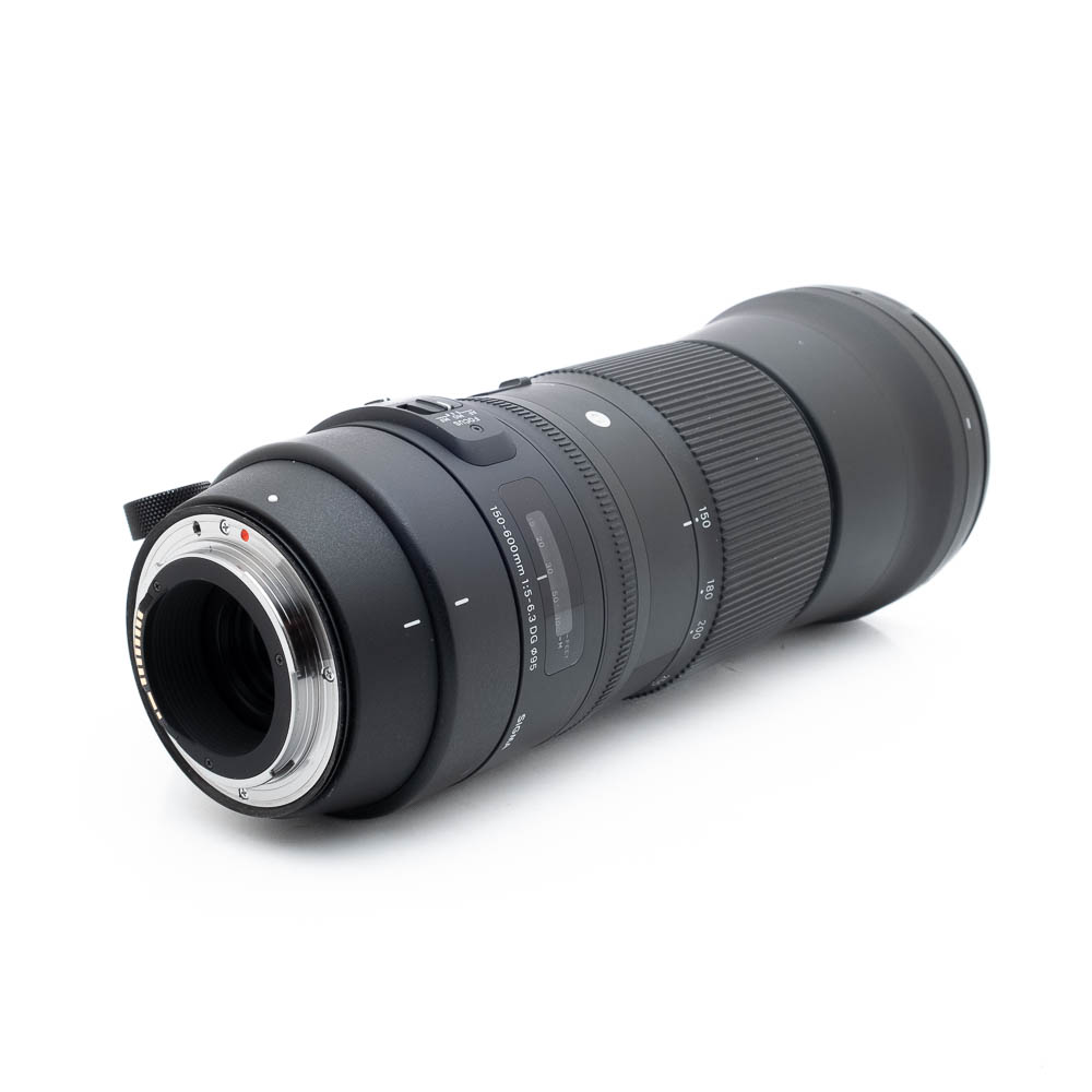 Sigma 150-600mm f5-63 DG OS C Canon-1 Sigma 150-600mm f/5-6.3 DG OS HSM C Canon EF - Käytetty