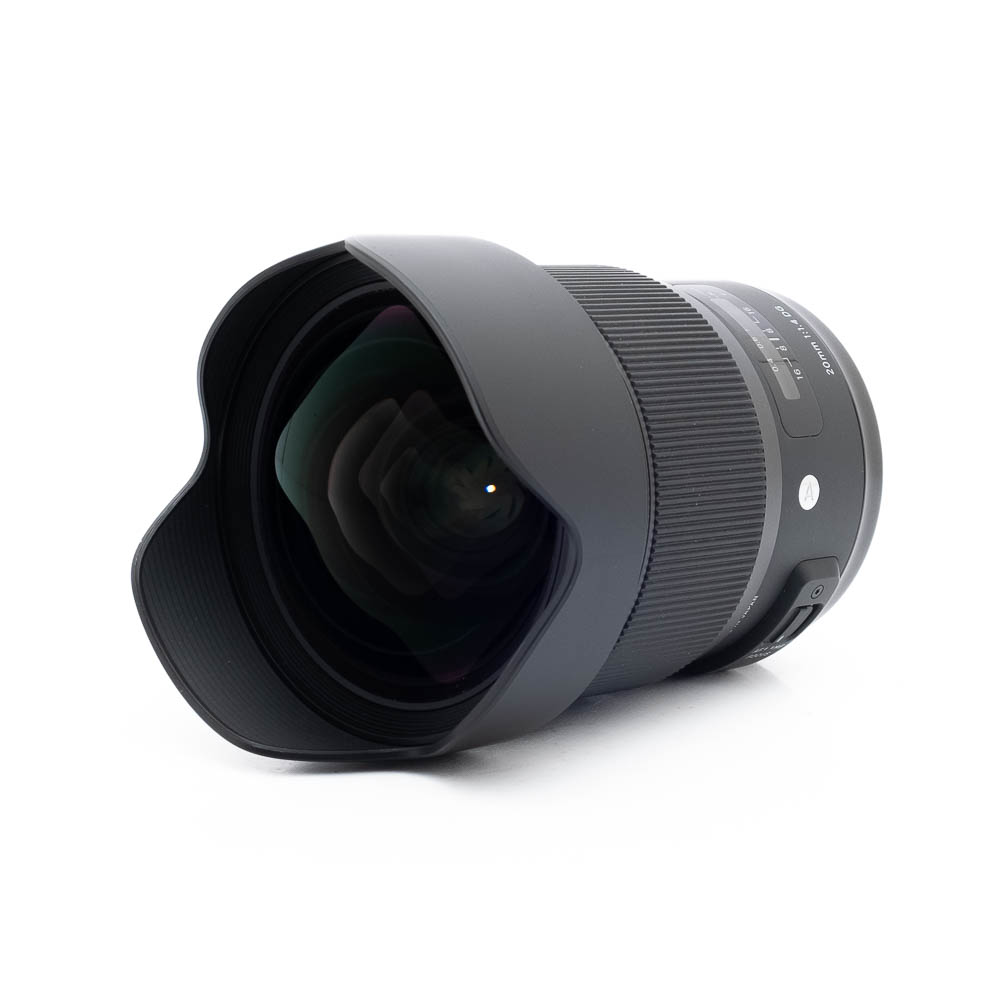 Sigma 20mm f14 DG Nikon-2-2 Sigma Art 20mm f/1.4 DG Nikon F (Kunto K5) - Käytetty