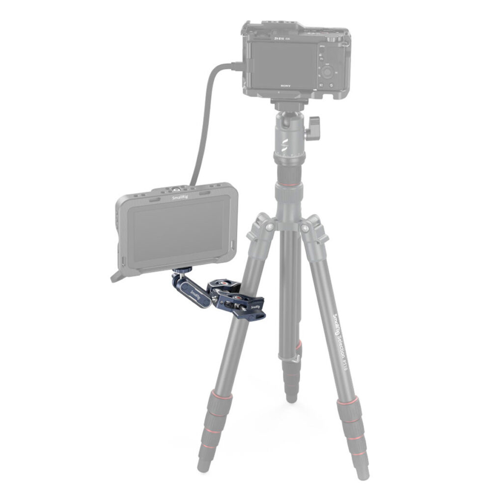 SmallRig-3757-4 SmallRig 3757 Crab-Shaped Clamp with Ballhead Magic Arm