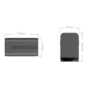 SmallRig-4073-2 SmallRig 4073 Camera Battery NP-F970