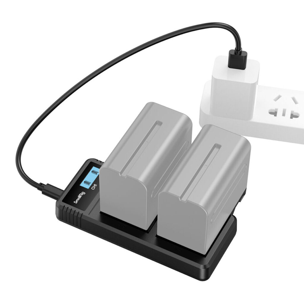 SmallRig-4086-2 SmallRig 4086 Battery Charger for NP-F970