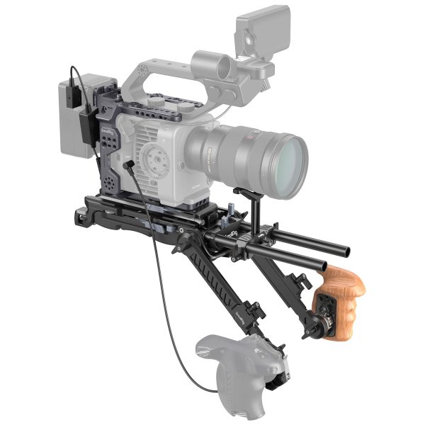 SmallRig 4125 Shoulder Rig Kit for Sony FX6 Olkarigit kameroille 3