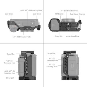 SmallRig-4256-3 SmallRig 4256 Cage for Sony ZV-E1
