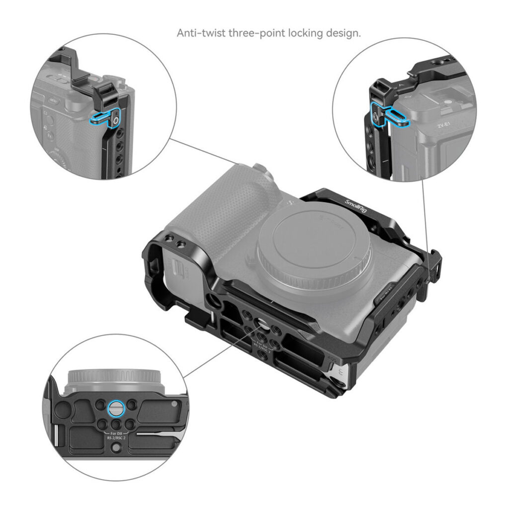 SmallRig-4256-4 SmallRig 4256 Cage for Sony ZV-E1