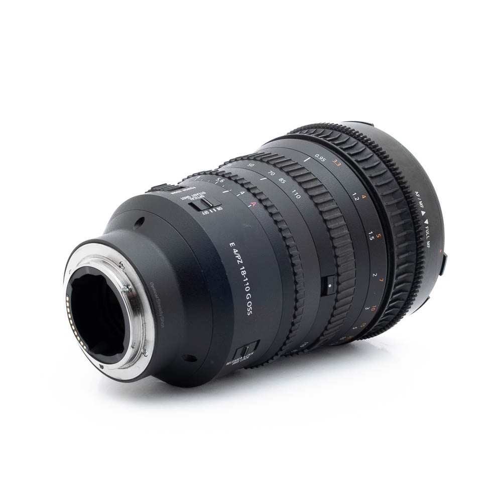 Sony E PZ 18-110mm f4 G OSS-1 Sony E PZ 18-110mm f/4 G OSS - Käytetty