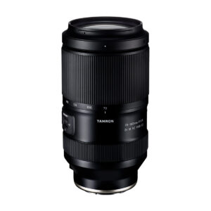Tamron_17-50_f4_001 The Tamron 17-50mm F/4 Di III VXD lens for the Sony E is shown upright on a white background, with its zoom ring, focus ring and brand details highlighted.