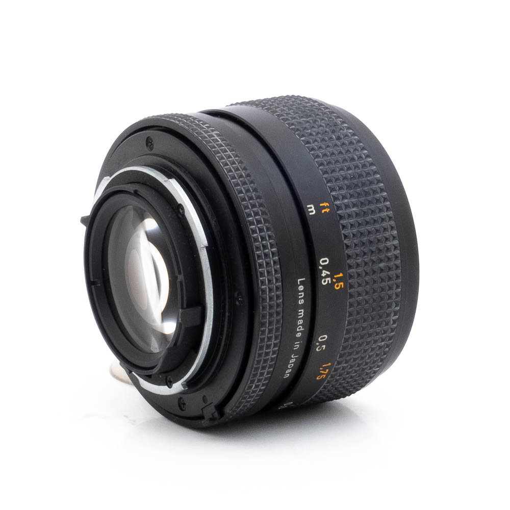 Zeiss 50mm f14-1 Carl Zeiss Planar 50mm f/1.4 T* Contax/Yashica - Käytetty