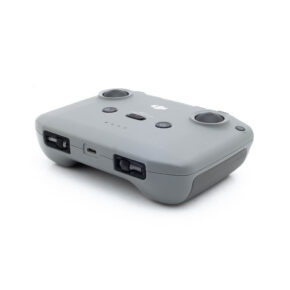 DJI Mavic 3 Controller Grey DJI Mavic 3 controller – A second-hand remote controller, featuring two control sticks, buttons and ports, is pictured at an angle against a white background.