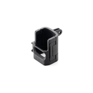 DJI_Osmo_3_010 The DJI Osmo Pocket 3 Expansion Adapter is a black plastic bracket with an open rectangular design and mounting points, shown with a white background.