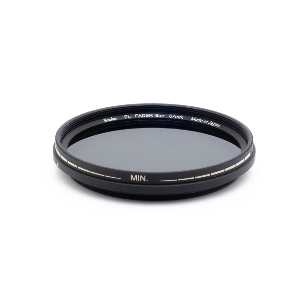 Kenko PL Fader filter 67mm Kenko PL Fader (ND3-ND400) 67mm (sis.ALV24%) - Käytetty
