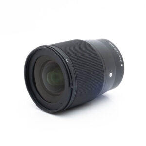 Sigma 16mm f14 DC DN Canon-2 Sigma 16mm f/1.4 DC DN C Canon EF-M - Käytetty