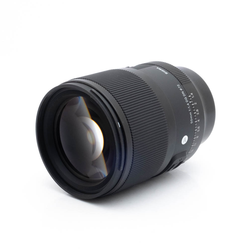 Sigma 50mm f14 DG DN Sony -2 Sigma 50mm f/1.4 Art DG DN Sony FE (sis.ALV24%) - Käytetty