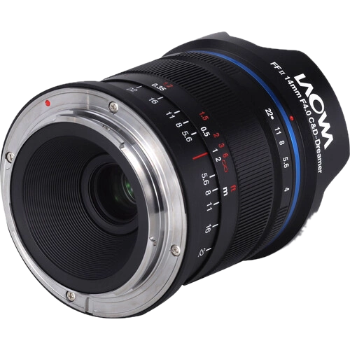 Laowa 14mm f:4 FF RL2 Laowa 14mm f/4 FF RL Zero-D (Black) - Leica M