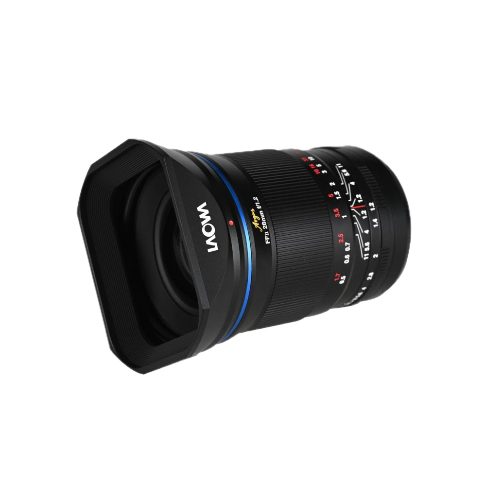 Laowa Argus 28mm f:1.2 4 Background Removed Laowa Argus 28mm f/1.2 FF - Leica L