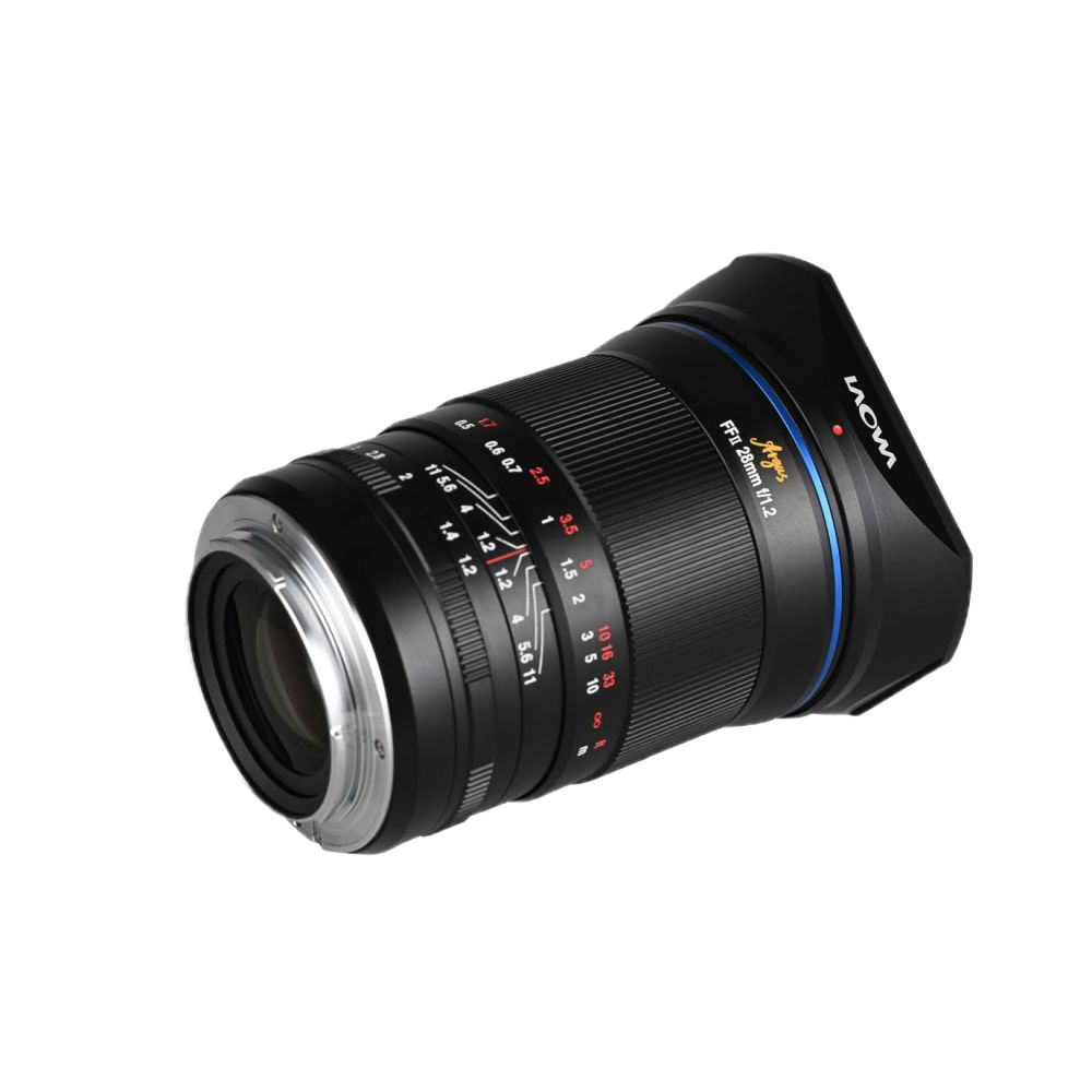 Laowa Argus 28mm f:1.2 5 Background Removed Laowa Argus 28mm f/1.2 FF - Leica L