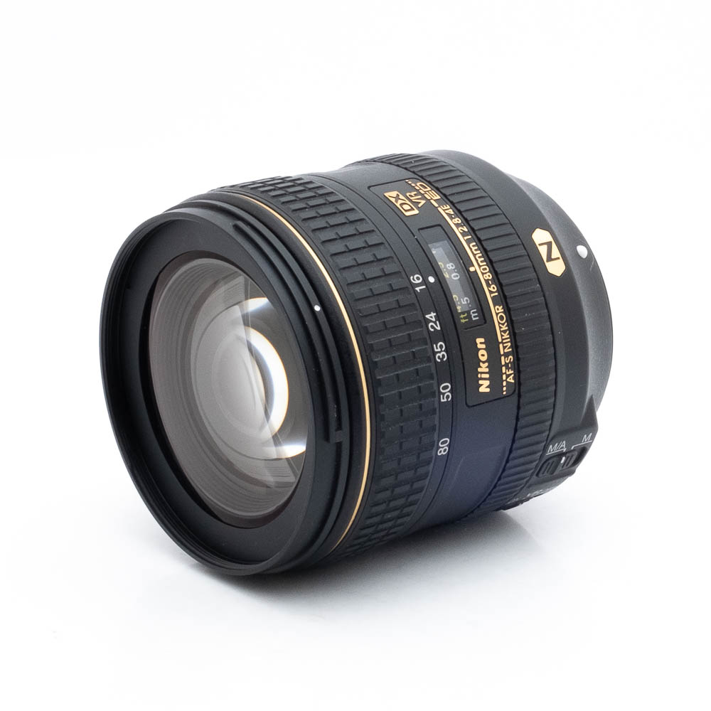 Nikon AF-S Nikkor 16-80mm f/2.8-4 E VR DX - Käytetty